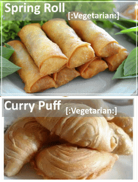Kampong food truck brochure
